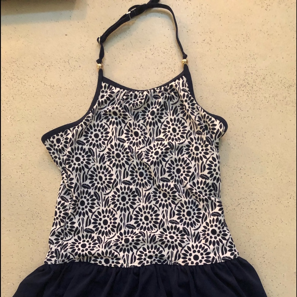 Land’s End Kids Girl’s One Piece Skirted Swim Suit